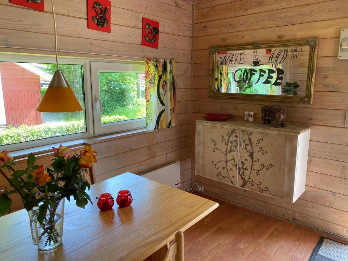 4-Personers Hytte Pa Rinkenaeshus Camping - Hytte B Gråsten Exterior foto